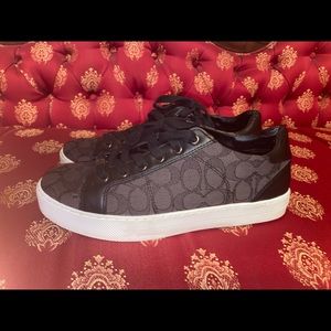 Size 10 Black Coach Sneakers
